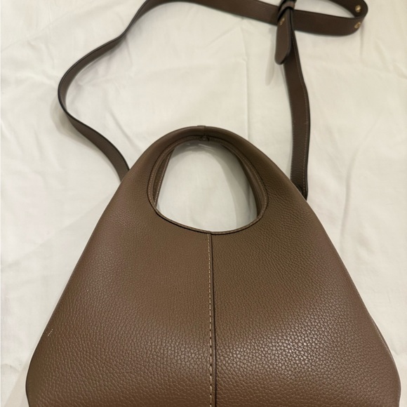 Coach Tan Leather Shoulder Bag - Picture 2 of 5